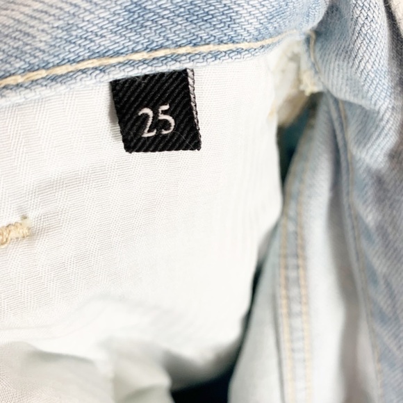 7 for all Mankind Easy Straight Jeans Size 25 - Picture 14 of 15